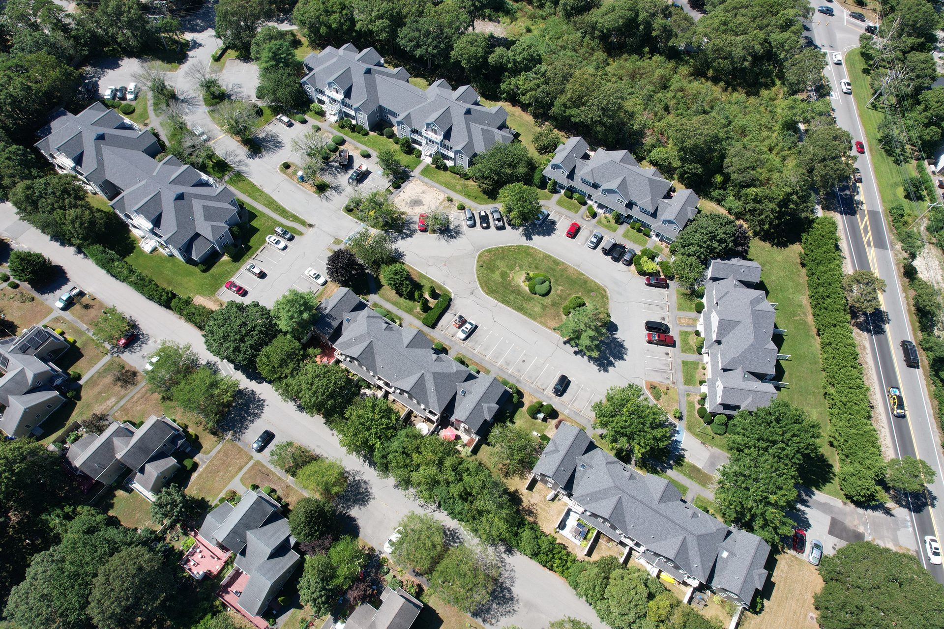 Multi-building condo association — HyTech Roofing, Cape Cod